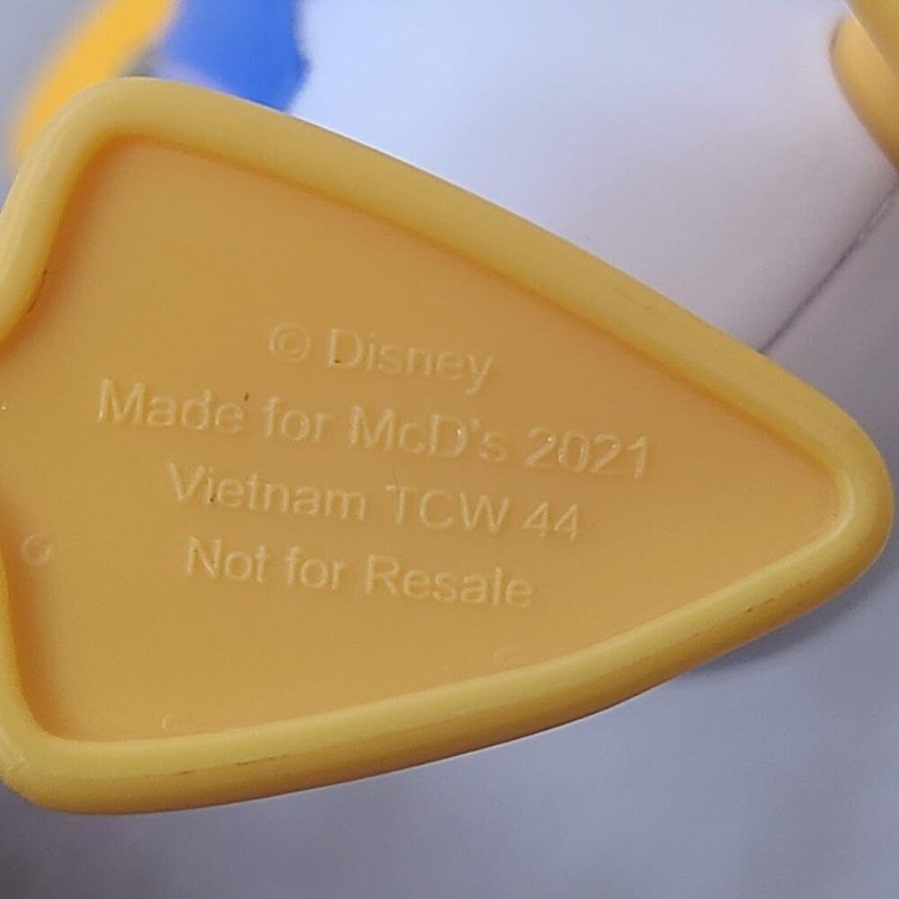 Donald Duck Disney McDonalds Happy Meal Toy 2021 WDW 50th Anniversary - Picture 7 of 8
